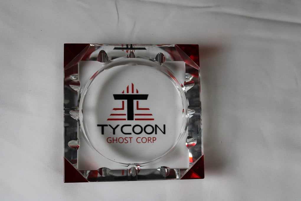 Tycoon Crystal Cigar Tray